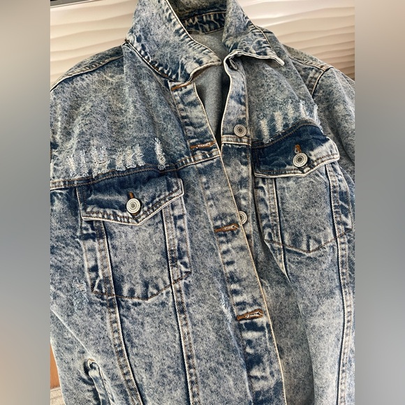 Highway Jeans Denim Oversized Jacket - Picture 4 of 5